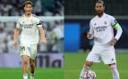 Dean Huijsen y Sergio Ramos
