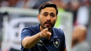 Davide Ancelotti durante un partido con el club brasileño. (Botafogo)