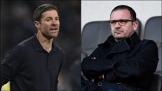 Xabi Alonso a la izquierda y Pedja Mijatovic a la derecha. (Getty)