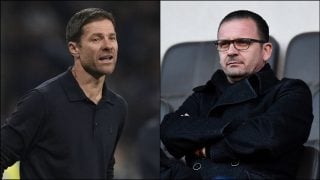 Xabi Alonso a la izquierda y Pedja Mijatovic a la derecha. (Getty)