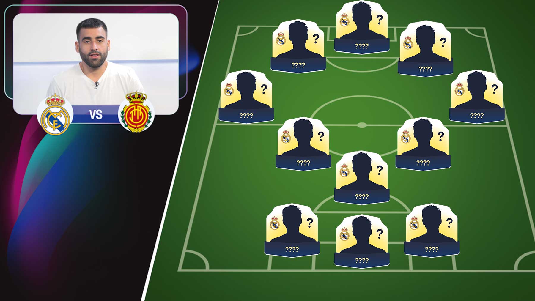 Alineación posible del Real Madrid contra el Mallorca: Vinicius regresa al once