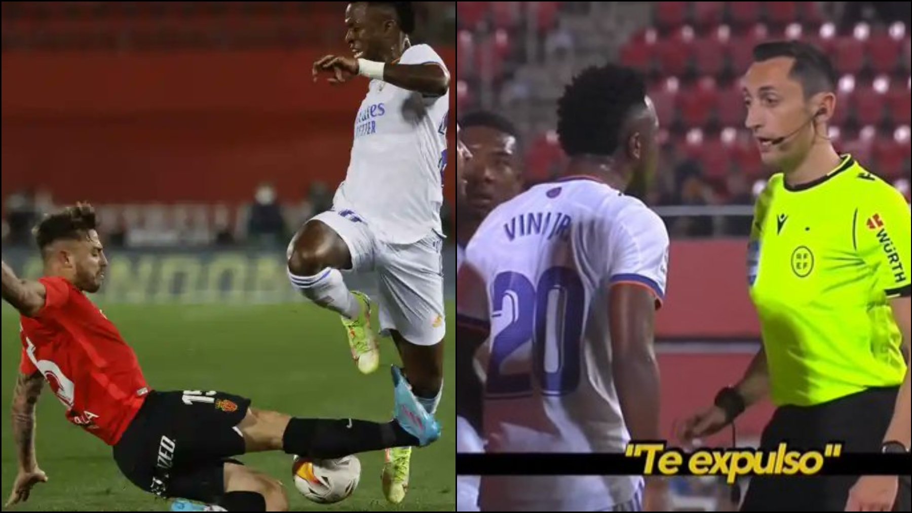 El ‘negreiro’ Sánchez Martínez repite en un Real Madrid-Mallorca tres años después de amenazar a Vinicius