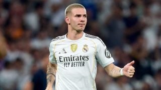 Franco Mastantuono, con el Real Madrid. (Getty)