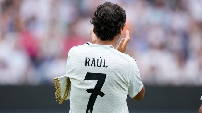 Raúl González, durante el último Corazón Classic Match.