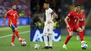 Carvajal, Mbappé y Guler son algunos de los jugadores del Real Madrid en este parón. (Getty)