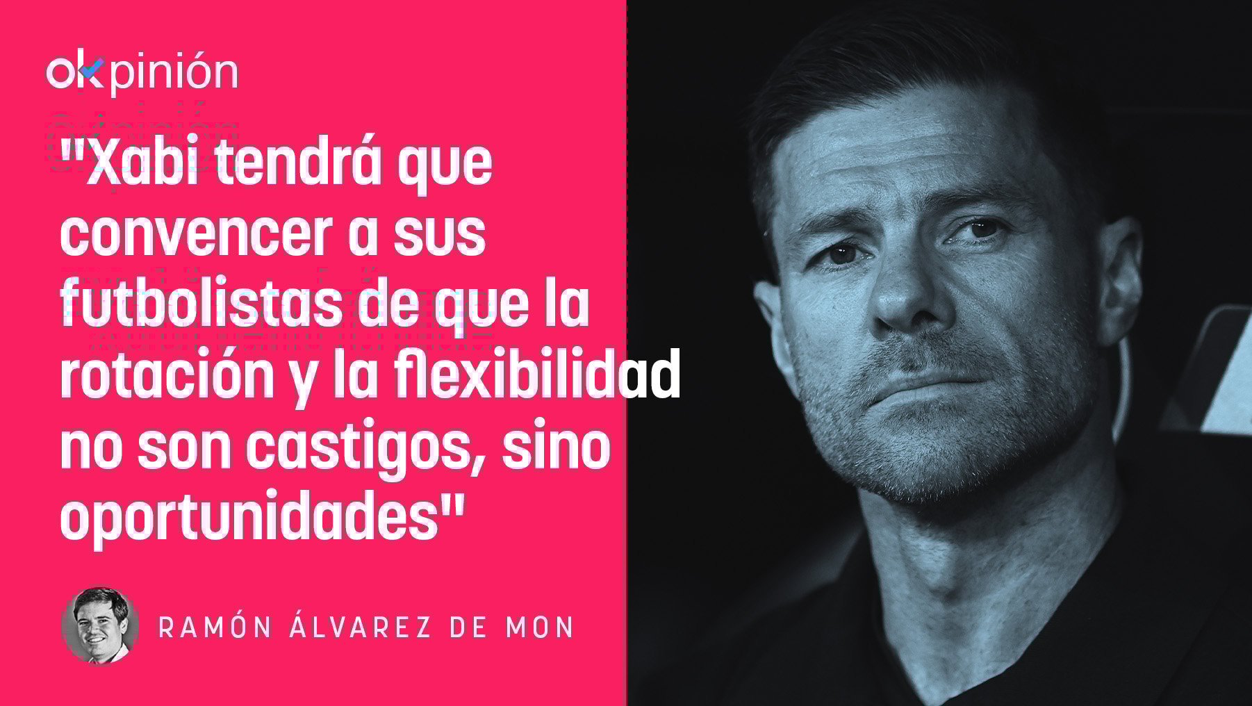 El reto de Xabi Alonso