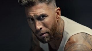 Sergio Ramos en el videoclip de su canción.