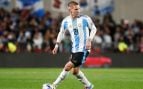 Franco Mastantuono, en el partido ante Venezuela