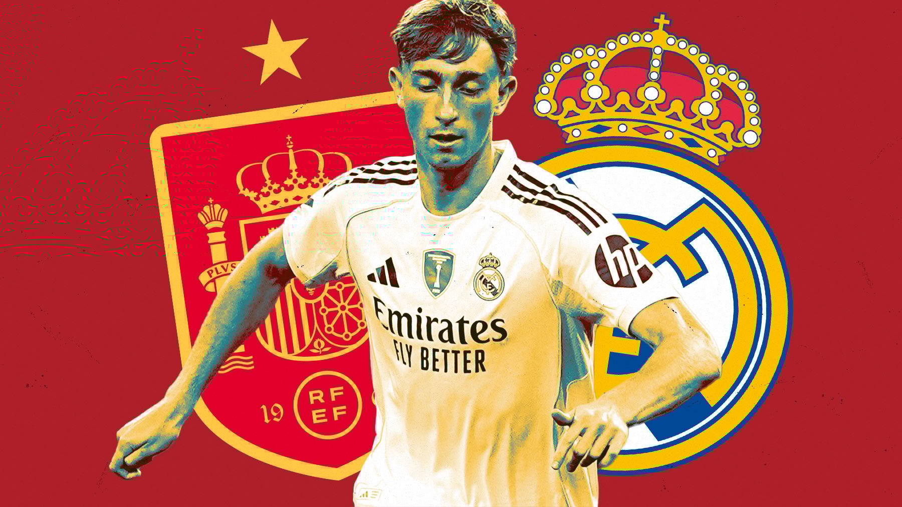 Huijsen es el jefe del Real Madrid… y de España