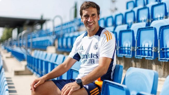 Raúl González, en su etapa como entrenador del Castilla. (Real Madrid)
