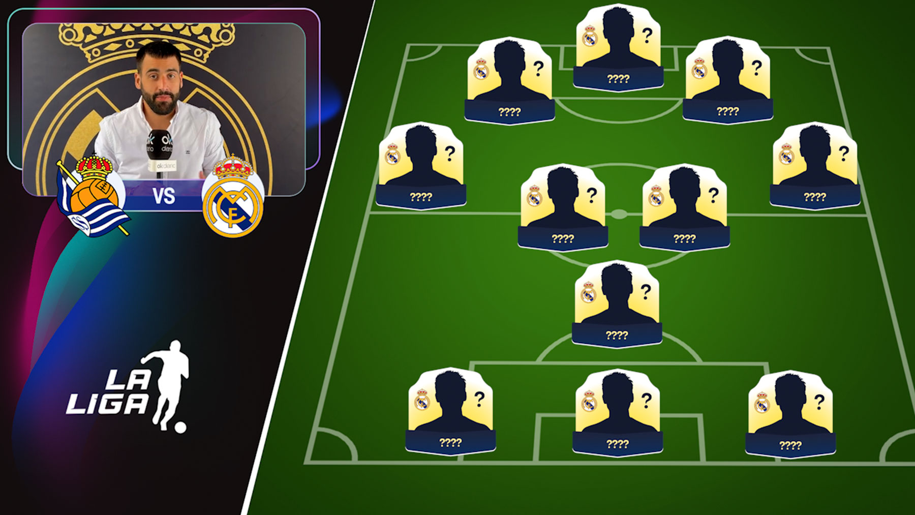 Alineación del Real Madrid contra la Real Sociedad: Brahim o Mastantuono, la duda de Xabi