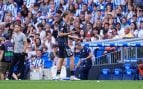 Dean Huijsen, tras ser expulsado en Real Sociedad-Real Madrid. (Getty Images)