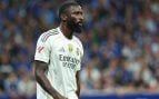 Antonio Rüdiger, en un partido con el Real Madrid. (Europa Press)