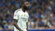 Rüdiger, en un partido con el Real Madrid. (Europa Press)