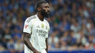 Rüdiger, en un partido con el Real Madrid. (Europa Press)