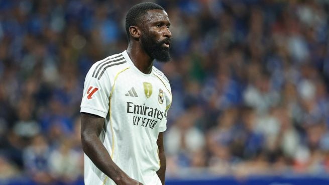 Rüdiger, en un partido con el Real Madrid. (Europa Press)