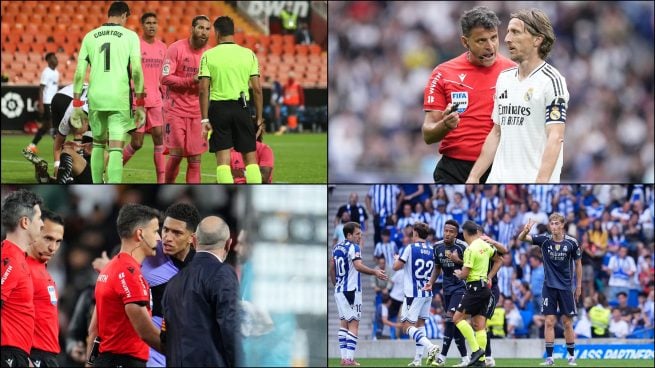 Las polémicas de Gil Manzano con el Real Madrid.