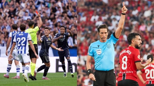 Tarjetas rojas a Huijsen (Real Madrid) y Morlanes (Mallorca).