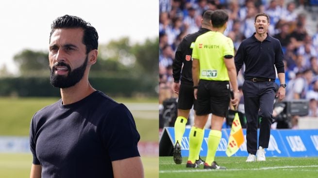 Álvaro Arbeloa y Xabi Alonso