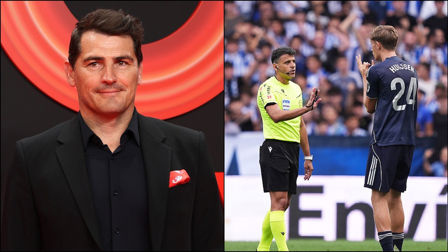 Iker Casillas no se moja con la expulsión a Huijsen: «Hay que dejar a los árbitros que hagan su trabajo»