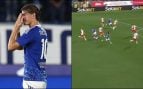 Nico Paz marca un golazo con el Como.