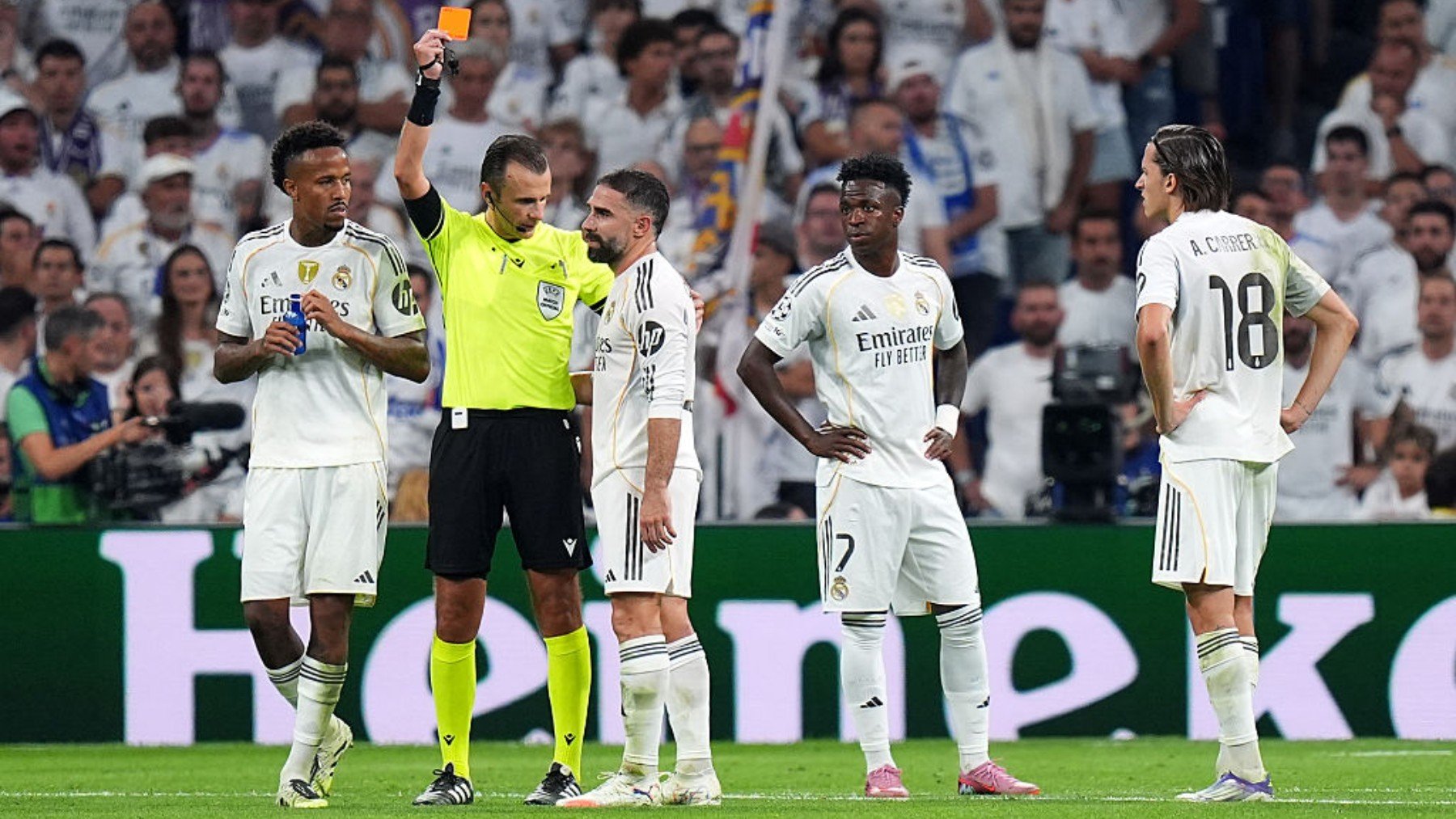 Rulli admite que fue a sacar la expulsión a Carvajal y lo consiguió: «Se dio cuenta al instante»