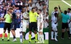 Las expulsiones al Real Madrid de Xabi Alonso.