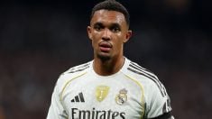 Trent Alexander Arnold, en un partido con el Real Madrid. (Getty Images)