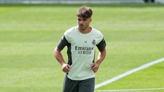 Raúl Asencio, en un entrenamiento. (EP)