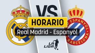 Cuándo se juega el Real Madrid – Espanyol de Liga: horario y canal de TV para verlo gratis en directo.
