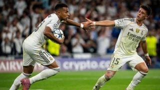 Mbappé y Güler celebran un gol. (EP)