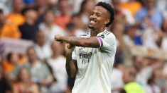 Militao celebra un gol. (Getty)