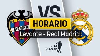A qué hora se juega el Levante – Real Madrid: dónde ver por televisión en directo y en vivo online la Liga.