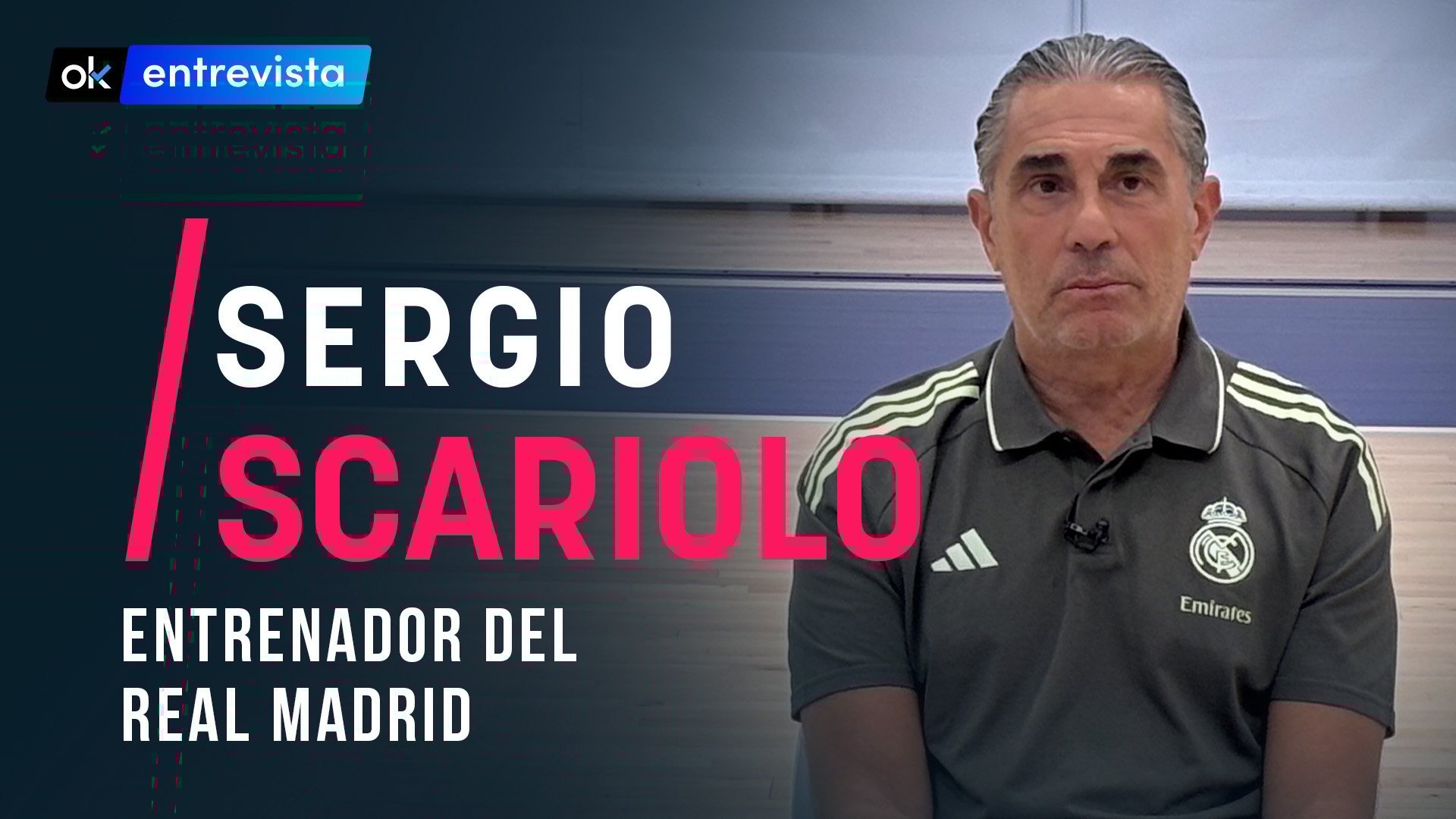 Scariolo: «Siento que puedo dar al Real Madrid mi mejor versión de siempre como entrenador»