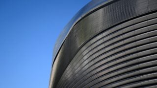 Exterior del Santiago Bernabéu. (Getty)