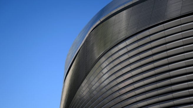 Exterior del Santiago Bernabéu, estadio del Real Madrid
