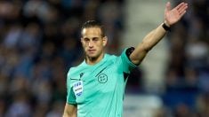 Alberola Rojas, durante un partido de Liga. (Getty)