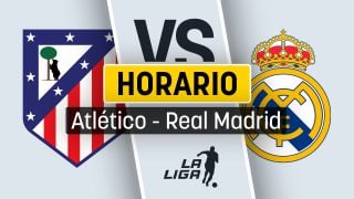 Horario y dónde ver el Atlético – Real Madrid: cuándo se juega y cómo ver gratis por TV en directo el derbi madrileño.