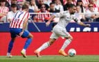 Carvajal, en el Atlético-Real Madird. (RM)
