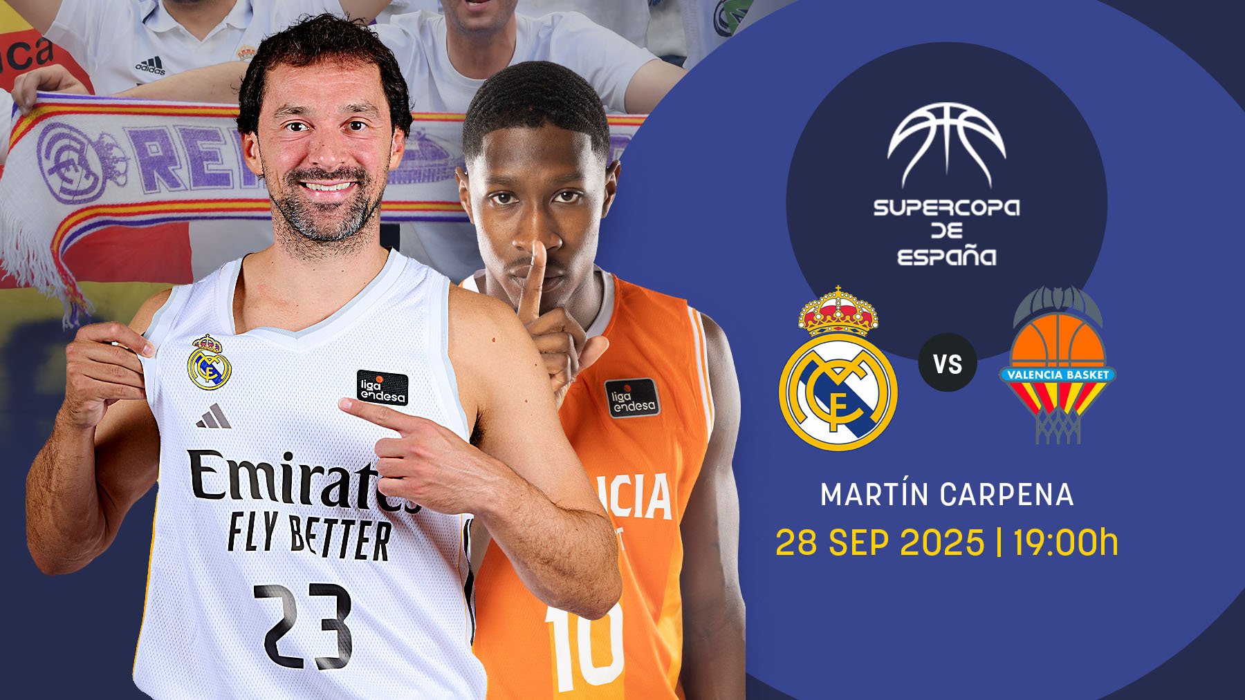 Real Madrid-Valencia Basket: superfinal en Málaga