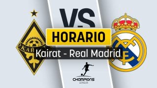 Cuándo juega el Real Madrid contra el Kairat Almaty en la Champions League: horario y dónde ver en directo por TV gratis en vivo online.