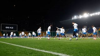 El Real Madrid se entrena en Almaty. (Realmadrid.com)