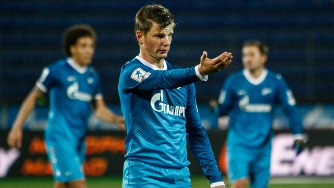 Andréi Arshavin, en su última etapa en el Zenit.