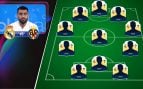 Real Madrid, Villarreal, alineación