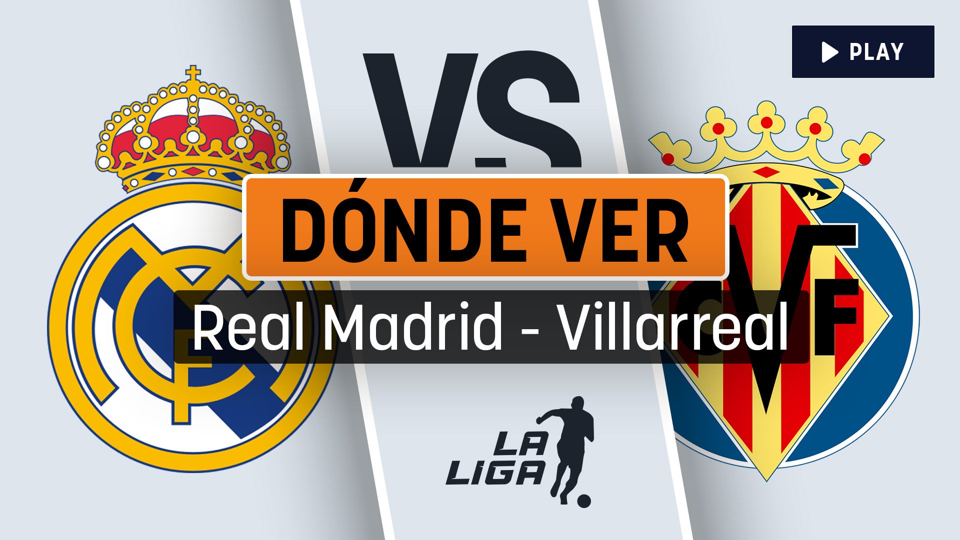 Horario del Real Madrid – Villarreal: dónde ver gratis por TV en directo y online y cuándo se juega el partido de Liga