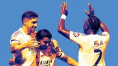 Valverde y sus compañeros.