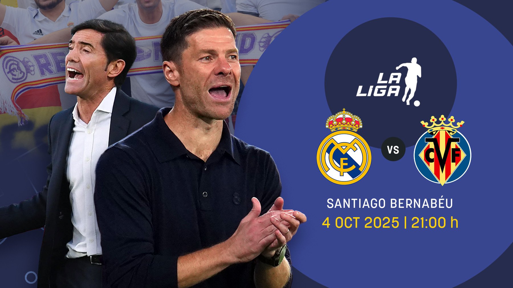 Real Madrid-Villarreal: primer examen para Xabi Alonso