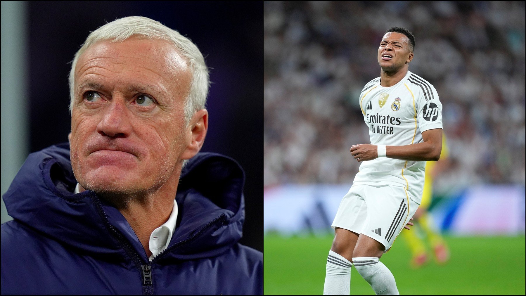 Deschamps no suelta a Mbappé tras su lesión de tobillo: «No es tan grave»