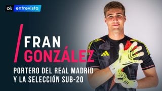 Fran González es el portero titular de España en el Mundial sub-20.