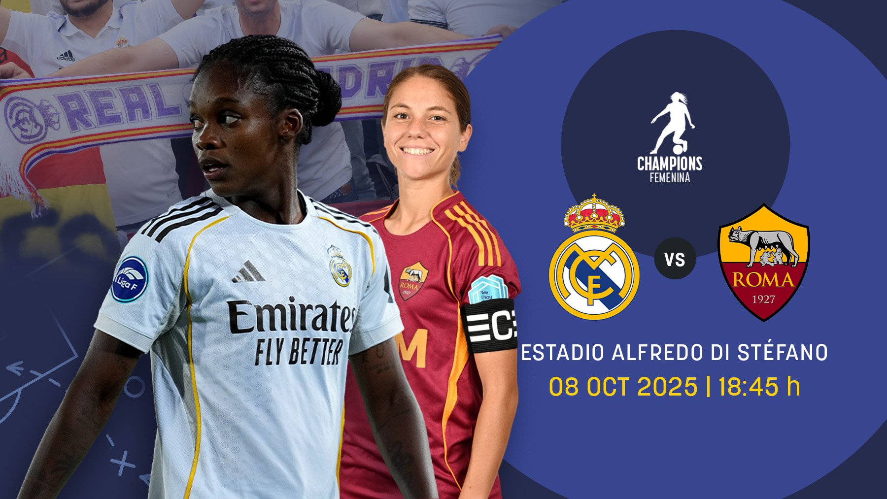 Real Madrid-Roma: Vuelve el sueño de la Champions